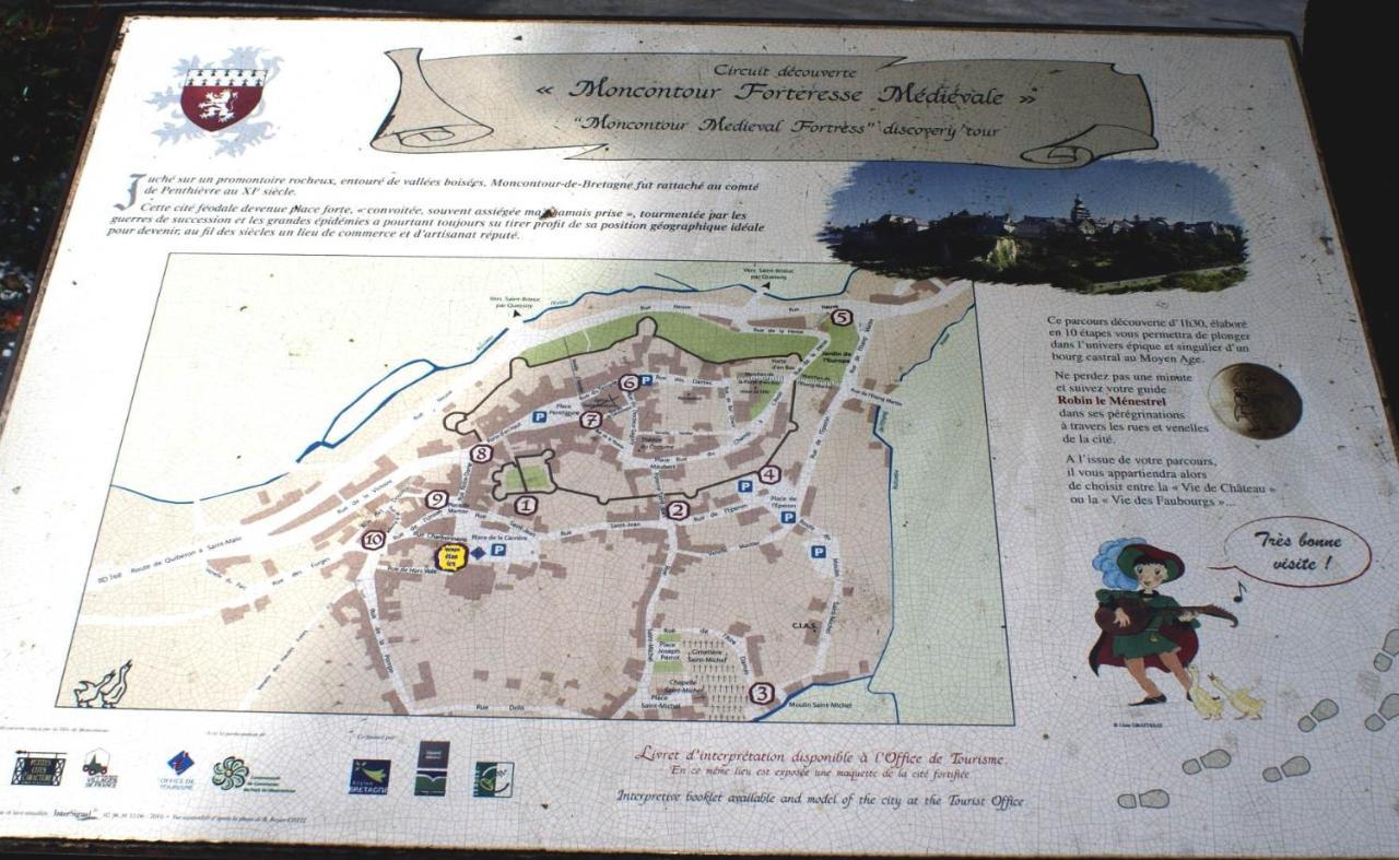 Gite Charbonnerie Moncontour  المظهر الخارجي الصورة